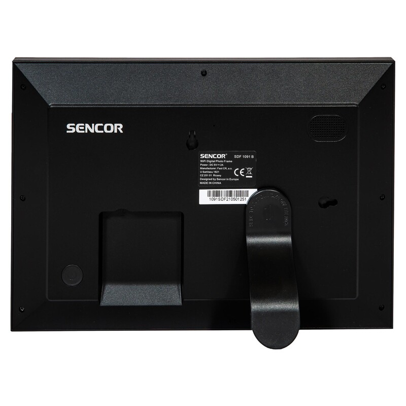 Sencor Digitalni Foto ram za slike SENCOR SDF 1091 B WIFI crna