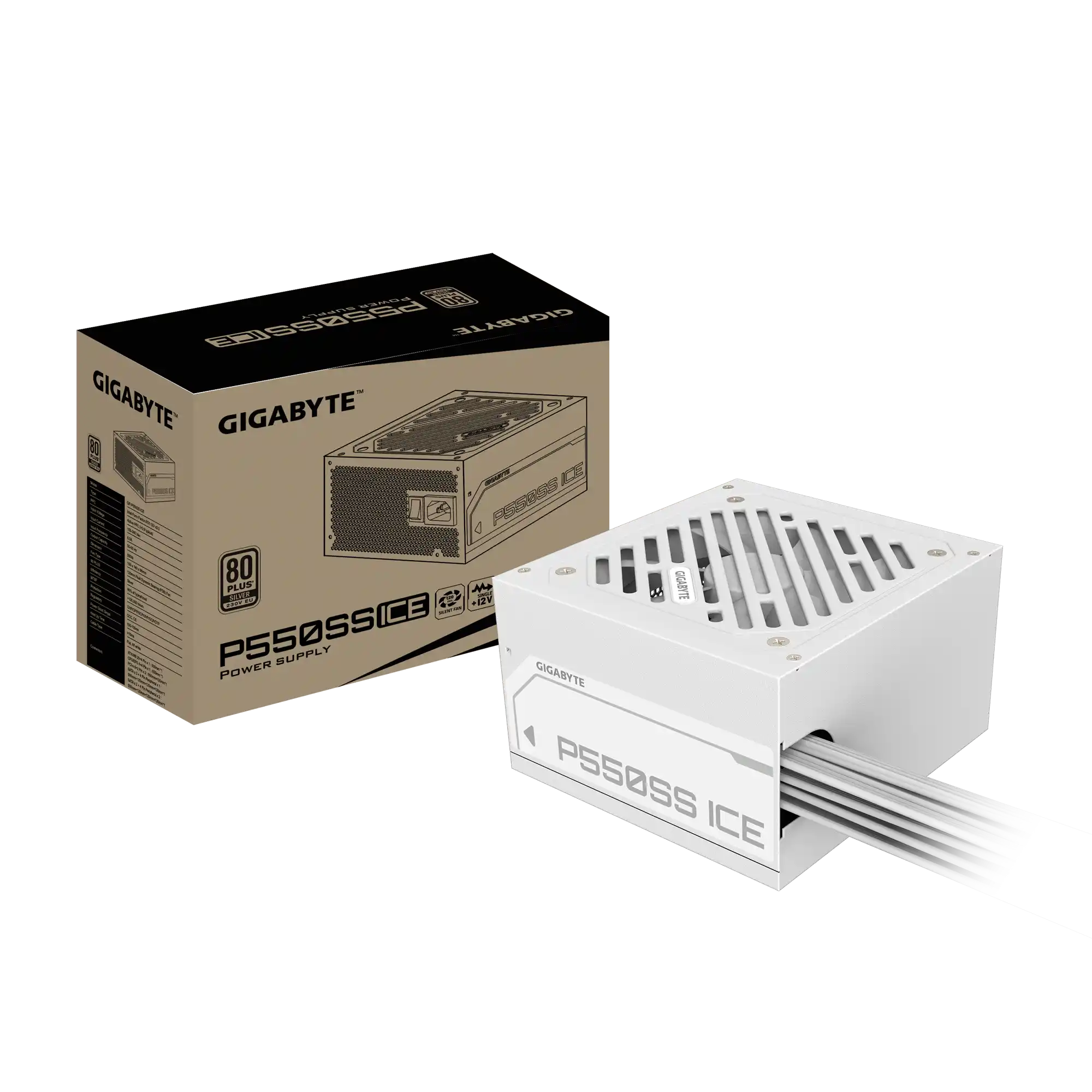 Gigabyte Napajanje 550W Gigabyte GP-P550SS Ice  Silver