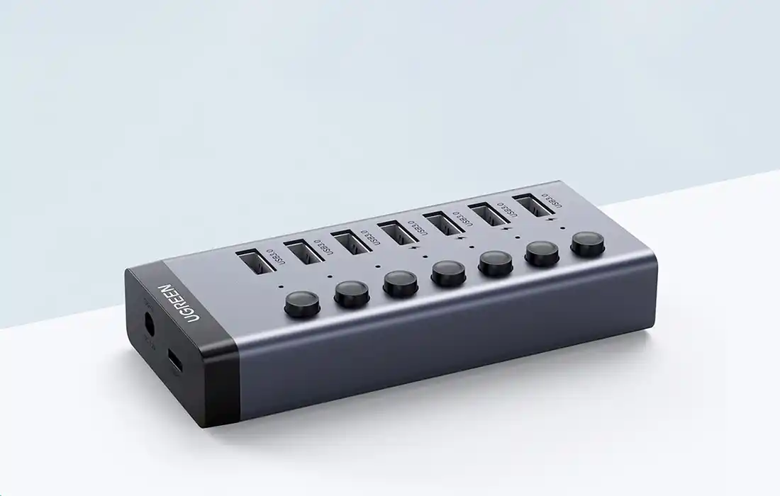 Ugreen USB Hub 7 port Ugreen CM481 3.0 Tip C DC 12V napajanje