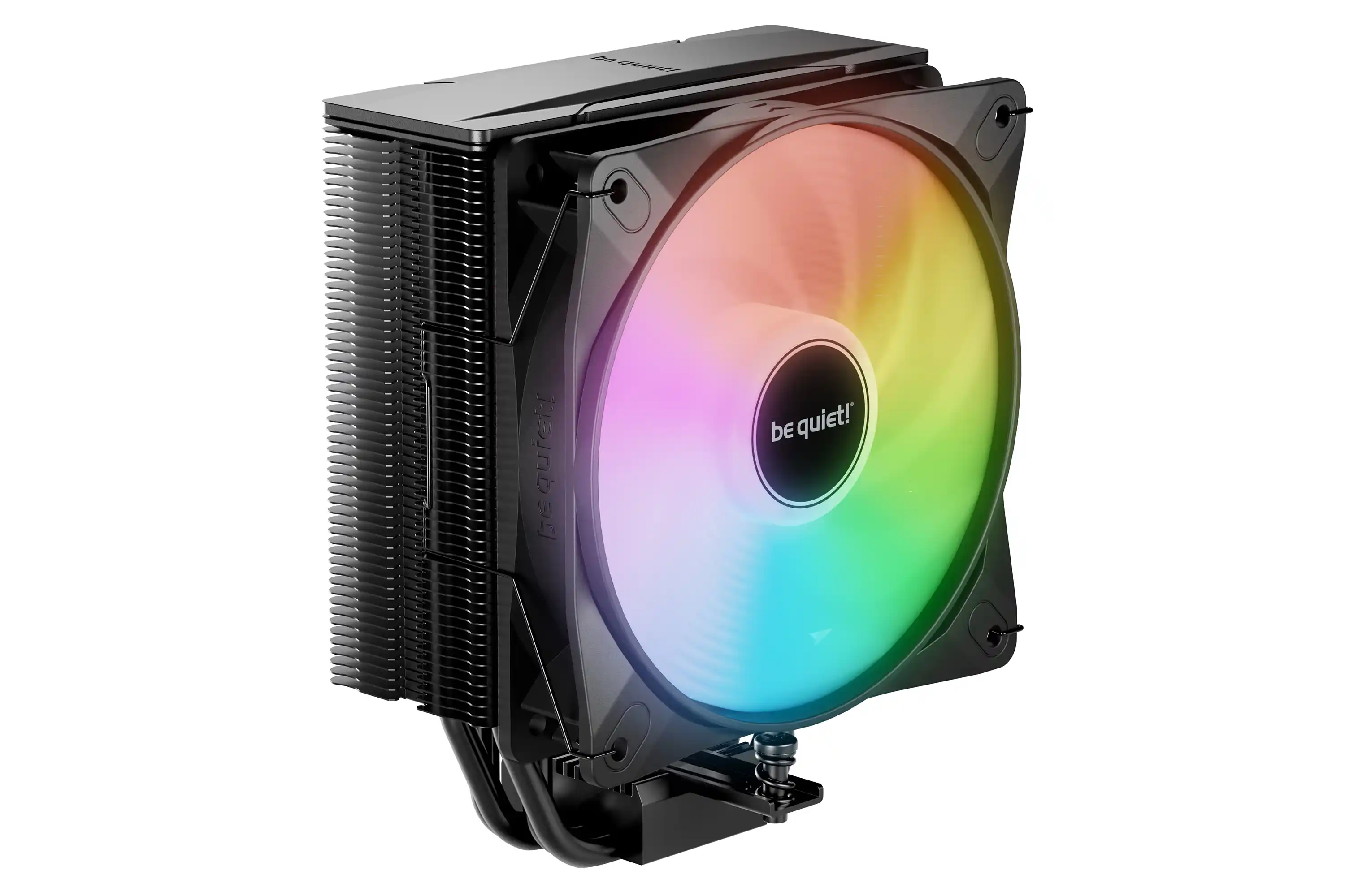 be quiet! PURE ROCK 3 LX [LGA-1851 Default ILM and RL-ILM support/AM5], 190W TDP, Light Wings LX 120mm PWM ARGB fan max. 31.2dB(A), 4 high-performance 6mm heat pipes with HDT technology