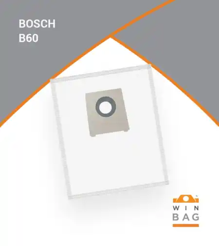 Win Bag Mikrofiber kesa za usisivace  B60 WIN-BAG/Bosch-Siemens/model G/BBZ41FGALL 5kom u pakovanju