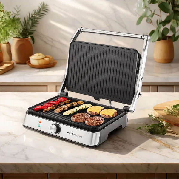 Ufesa Kontakt Grill Ufesa Kilimanjaro/snaga 2200W/inox