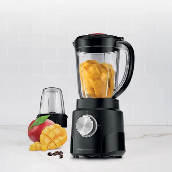 Ufesa Blender Ufesa Coral crni/ posuda/2 brzine/snaga 600W