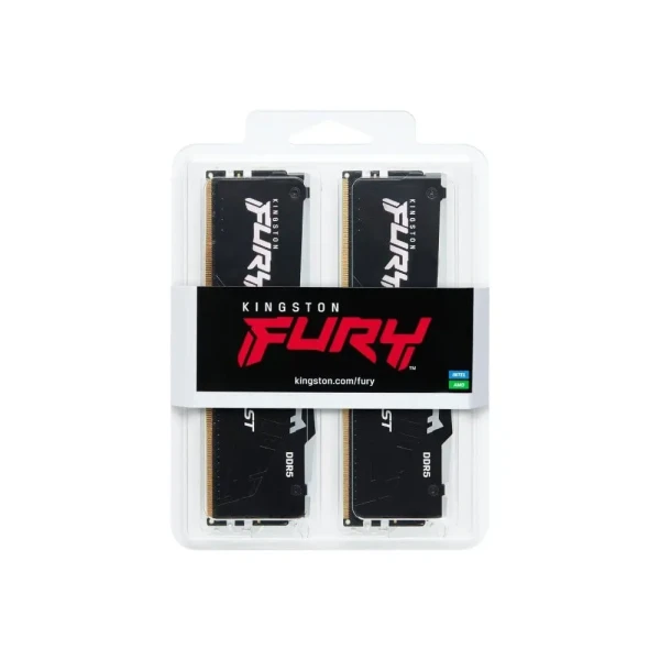 DIMM DDR5 16GB (2x8GB kit) 6000MT/s KF560C36BBEAK2-16 FURY Beast RGB EXPO