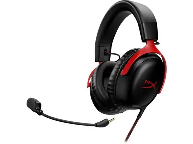 HyperX Cloud III - Gaming Headset (Black/Red)