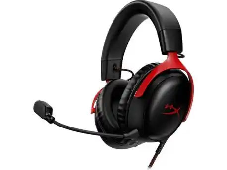 HyperX Cloud III - Gaming Headset (Black/Red)
