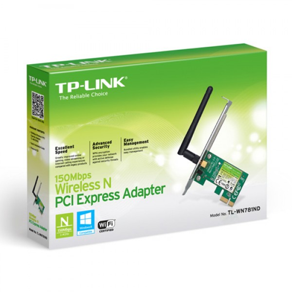 Razno LAN MK TP-LINK TL-WN781ND 150Mbps Wireless N PCIe