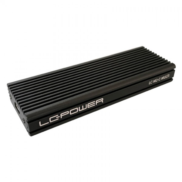 HDD Rack LC Power LC-M2-C-MULTI - M.2 SSD Enclosure (NVMe & SATA)