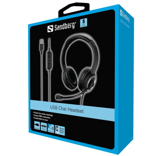 Sandberg Slušalice sa mirkofonom Sandberg USB Chat Headset 126-16
