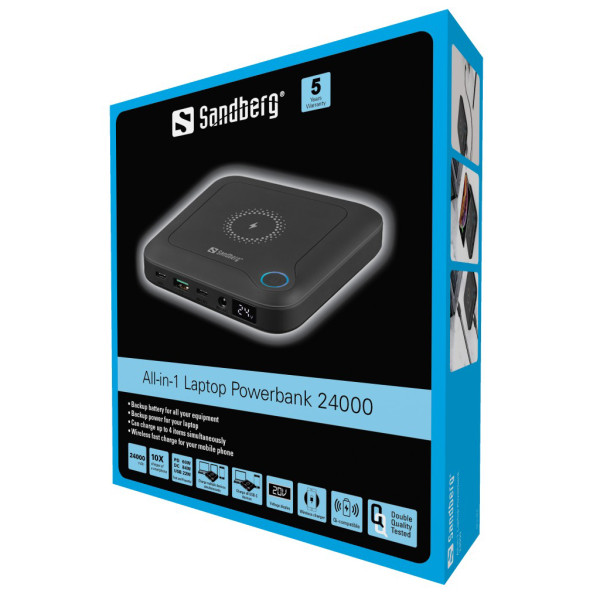 Sandberg Powerbank Sandberg All in One 420-57 24000mAh WiFi