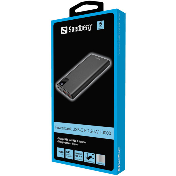 Sandberg Powerbank Sandberg USB-C 420-58 10000mAh 20W