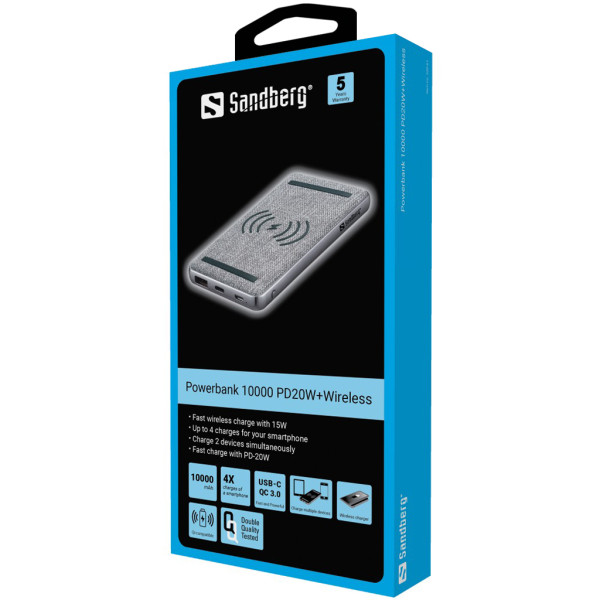 Sandberg Powerbank Sandberg 420-61 10000mAh WiFi