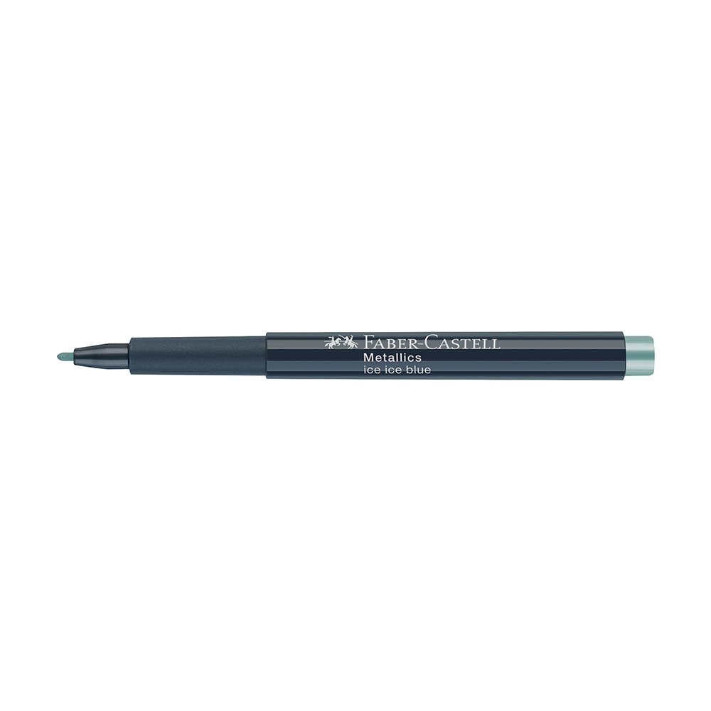 Faber Castell Permanent marker Faber Castell Metalics col 292 ice ice blue 160792