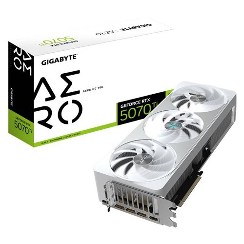 nVidia GeForce RTX 5070 Ti AERO 16GB 256bit GV-N507TAERO OC-16GD rev. 1.0 grafička karta