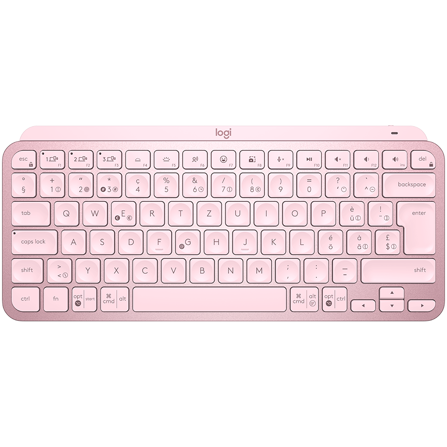 LOGITECH MX Keys Mini Bluetooth Illuminated Keyboard - ROSE - US