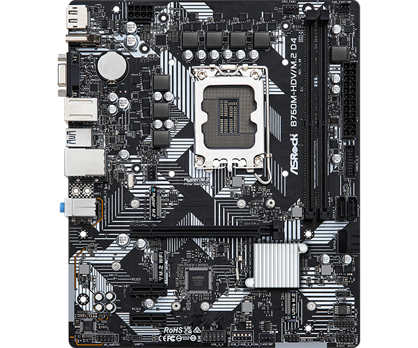 MB s1700 ASRock B760M-HDV/M.2 D4 90-MXBL40-A0UAYZ