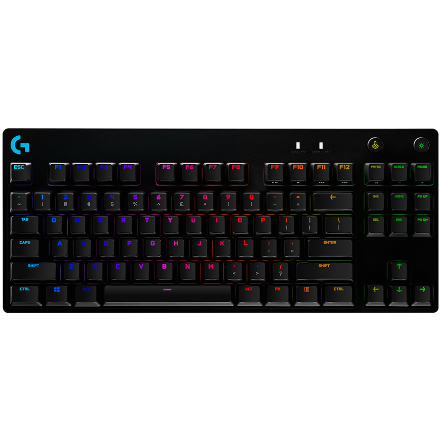 LOGITECH G PRO X TKL LIGHTSPEED Mechanical Gaming Keyboard - BLACK - US