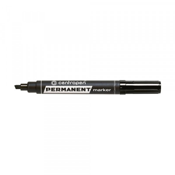 Centropen Permanent marker CENTROPEN 8576 2mm kosi vrh crni