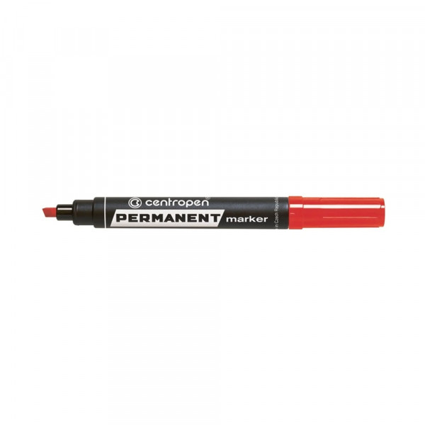 Centropen Permanent Marker CENTROPEN 8576 2mm kosi vrh crveni