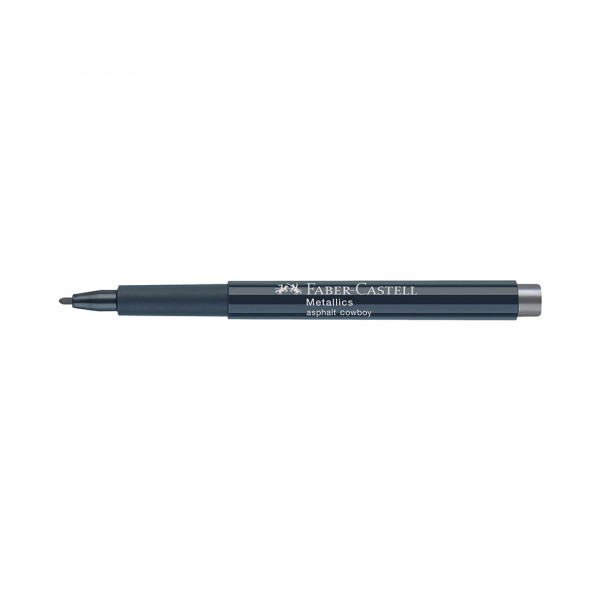Faber Castell Permanent marker Faber Castell Metalics col 275 Asphlat cowboy 160775