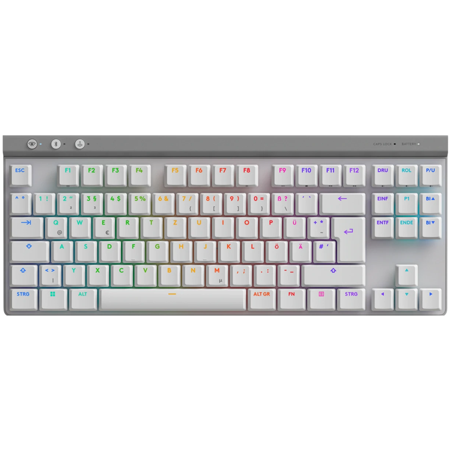 LOGITECH G515 LIGHTSPEED TKL - WHITE - US INT'L - 2.4GHZ/BT