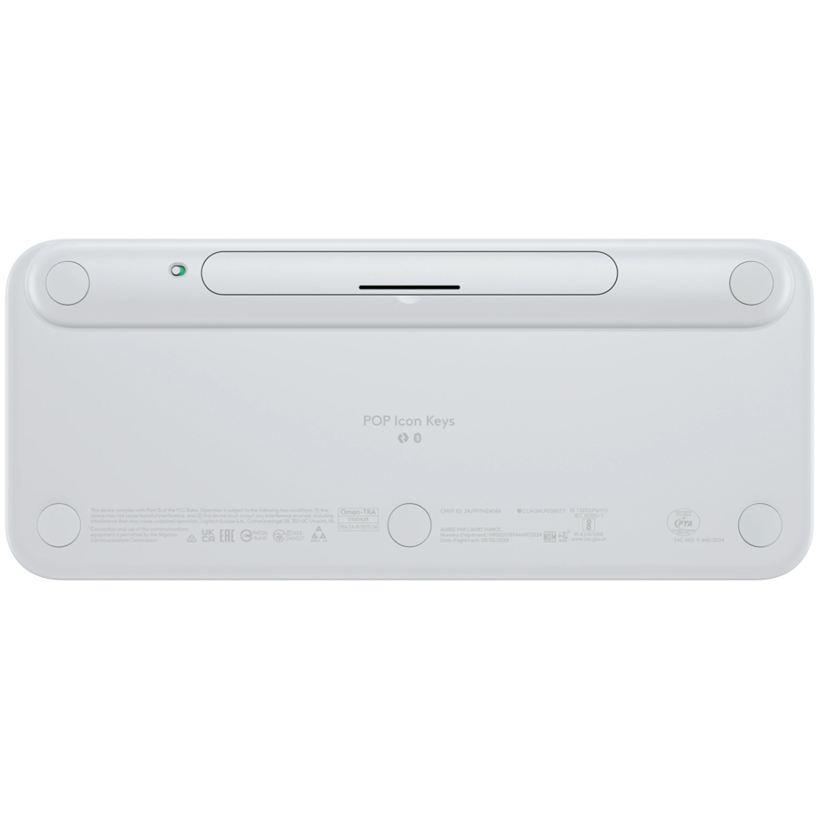 LOGITECH POP ICON KEYS - OFF WHITE - US BT
