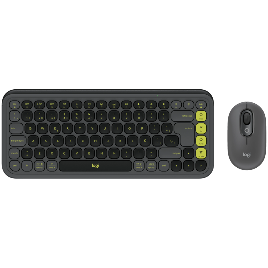 LOGITECH POP ICON COMBO - GRAPHITE - US