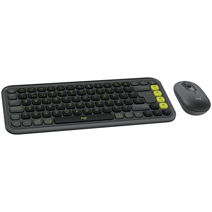 LOGITECH POP ICON COMBO - GRAPHITE - US
