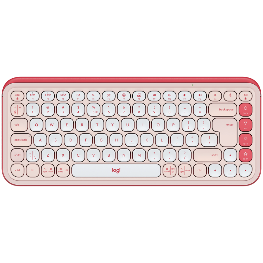 LOGITECH POP ICON KEYS - ROSE - US - BT