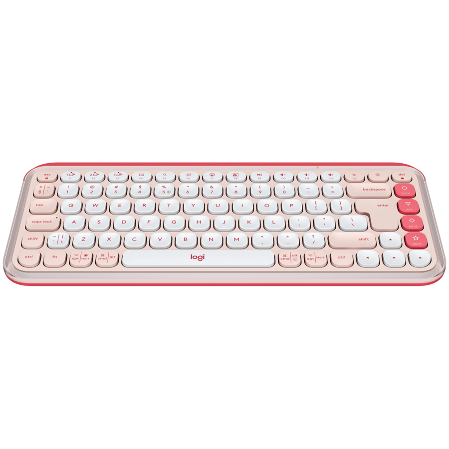 LOGITECH POP ICON KEYS - ROSE - US - BT