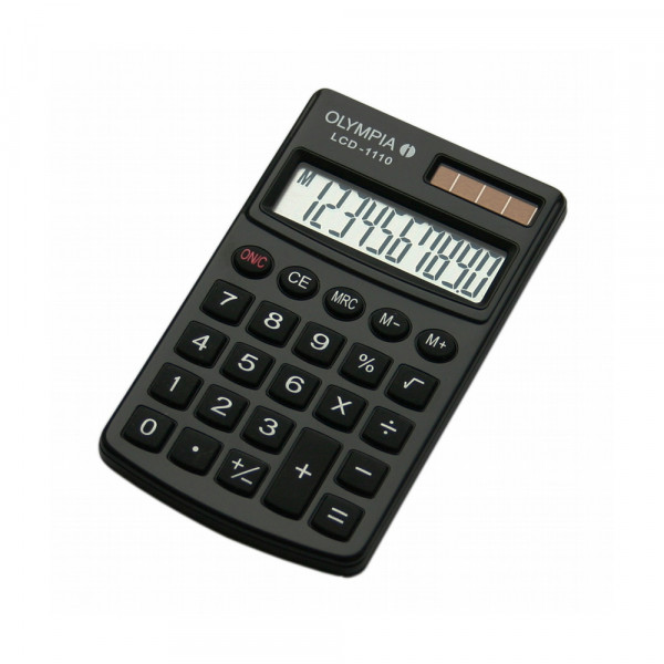 Olympia Kalkulator Olympia LCD 1110 Black