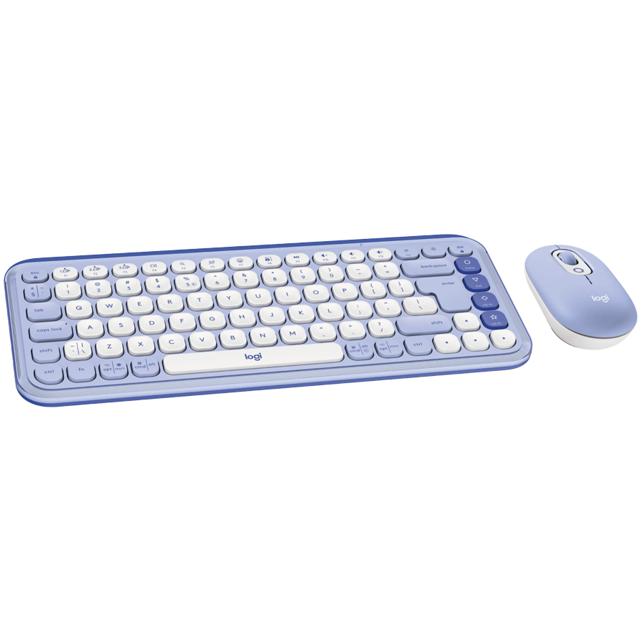 LOGITECH POP ICON COMBO - LILAC - US BT
