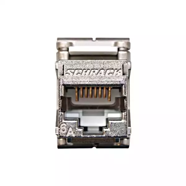 Schrack Modul RJ-45 kat. 6A STP (SFA) HSEMRJ6GWA Schrack | Coral Computers
