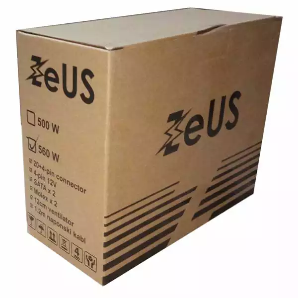 Zeus Napajanje 560W ZEUS ZUS-560 12cm