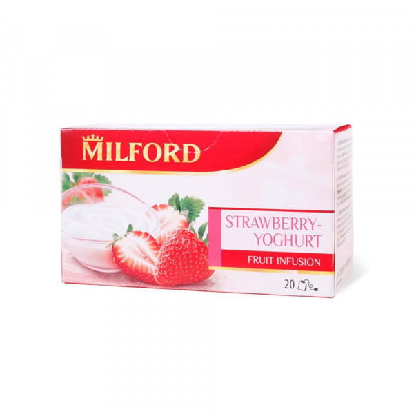 Milford Čaj Milford jagoda i jogurt 1/20