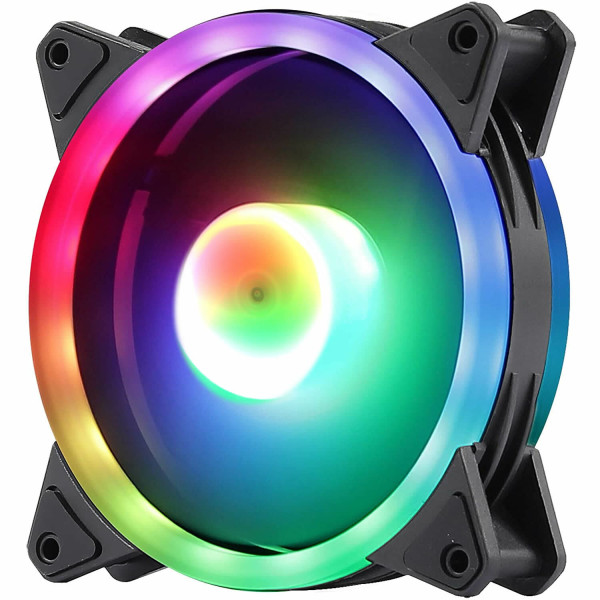 Raptor Ventilator Raptor F410 120x120mm RGB DualRing sata connector
