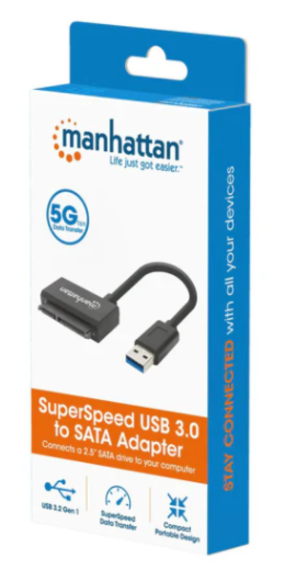 Manhattan USB adapter Manhattan 130424 USB 3.0 - SATA