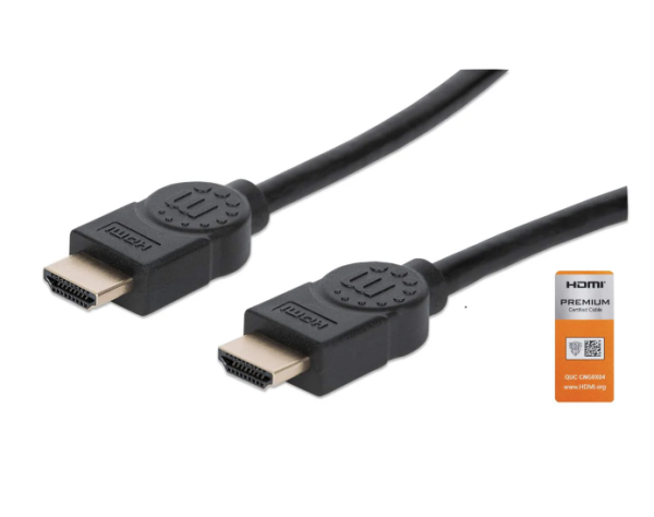 Manhattan Kabl Manhattan 355353 HDMI M/M 4K/60Hz/100Mbps/3m
