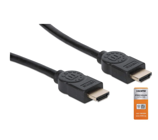 Manhattan Kabl Manhattan 355353 HDMI M/M 4K/60Hz/100Mbps/3m