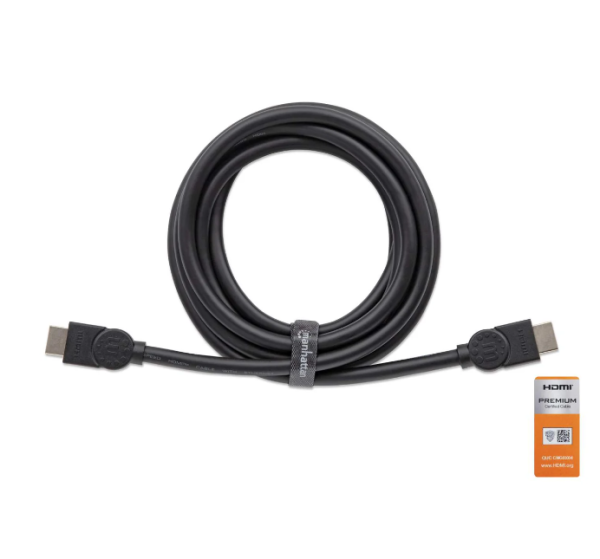 Manhattan Kabl Manhattan 355353 HDMI M/M 4K/60Hz/100Mbps/3m