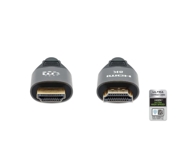 Manhattan Kabl Manhattan 355940 HDMI M/M 8K/60Hz/48Gbps/2m