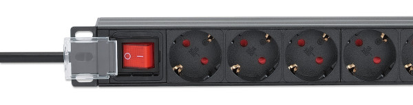 Intellinet PDU kabl Intellinet 715133 19"/1U sa 9 utilnica/prekidač/2m