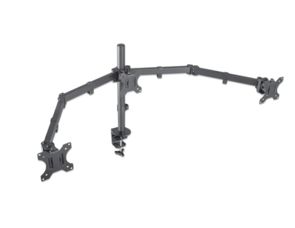 Manhattan Stoni nosač za 3 monitora Manhattan 461658 13"-27"