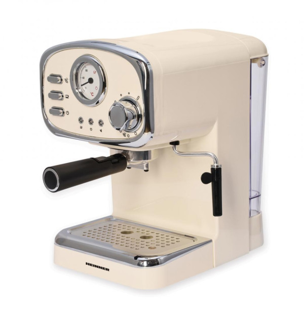 Heinner Espresso aparat HEINNER Retro HEM-1100CR 15bar/1,25l