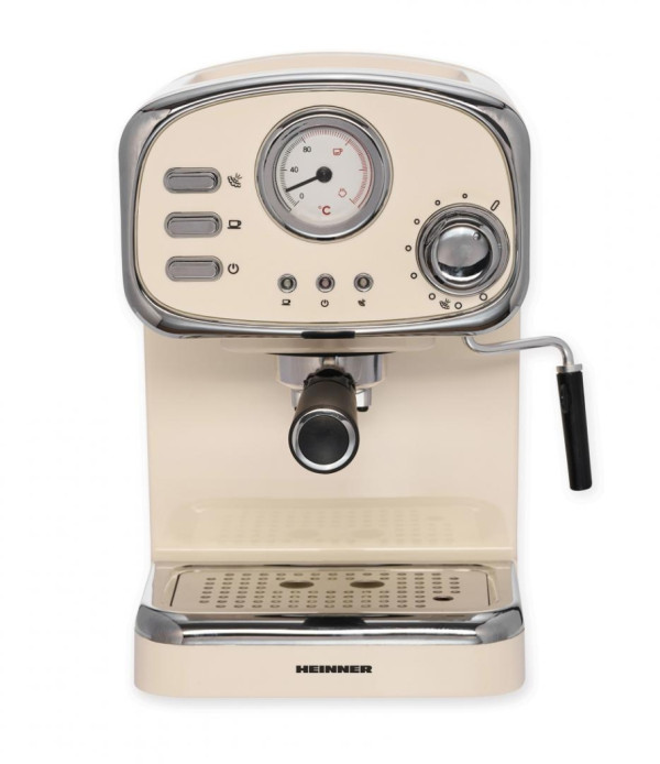 Heinner Espresso aparat HEINNER Retro HEM-1100CR 15bar/1,25l