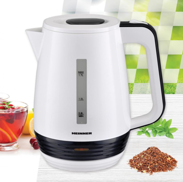 Heinner Električno kuvalo HEINNER HEK-17WH 1,7l/2200W/belo