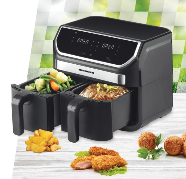 Heinner Friteza Air Fryer HEINNER HAF-KDB1700BK 1700W/8.5l/crna
