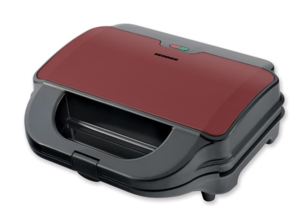 Heinner Aparat za sendviče HEINNER SM-2H900BKS 900W/2 ploče/28x15cm/bordo