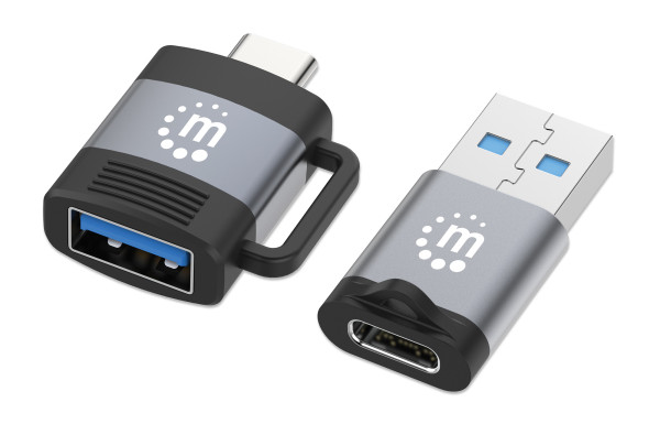 Manhattan Adapter Manhattan 356329 USB 3.0 - USB-C M/F - F/M set 2 adaptera