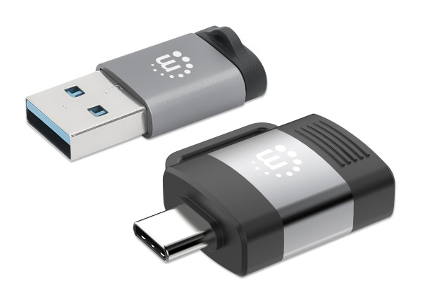 Manhattan Adapter Manhattan 356329 USB 3.0 - USB-C M/F - F/M set 2 adaptera